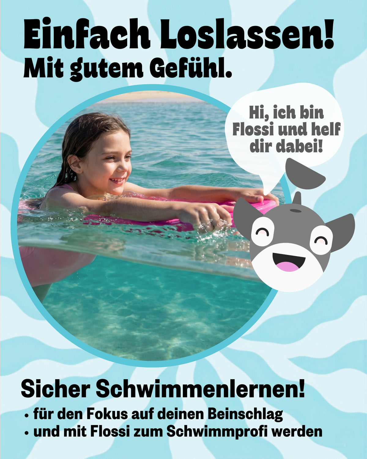 Schwimmbrett new collection 2026 türkis