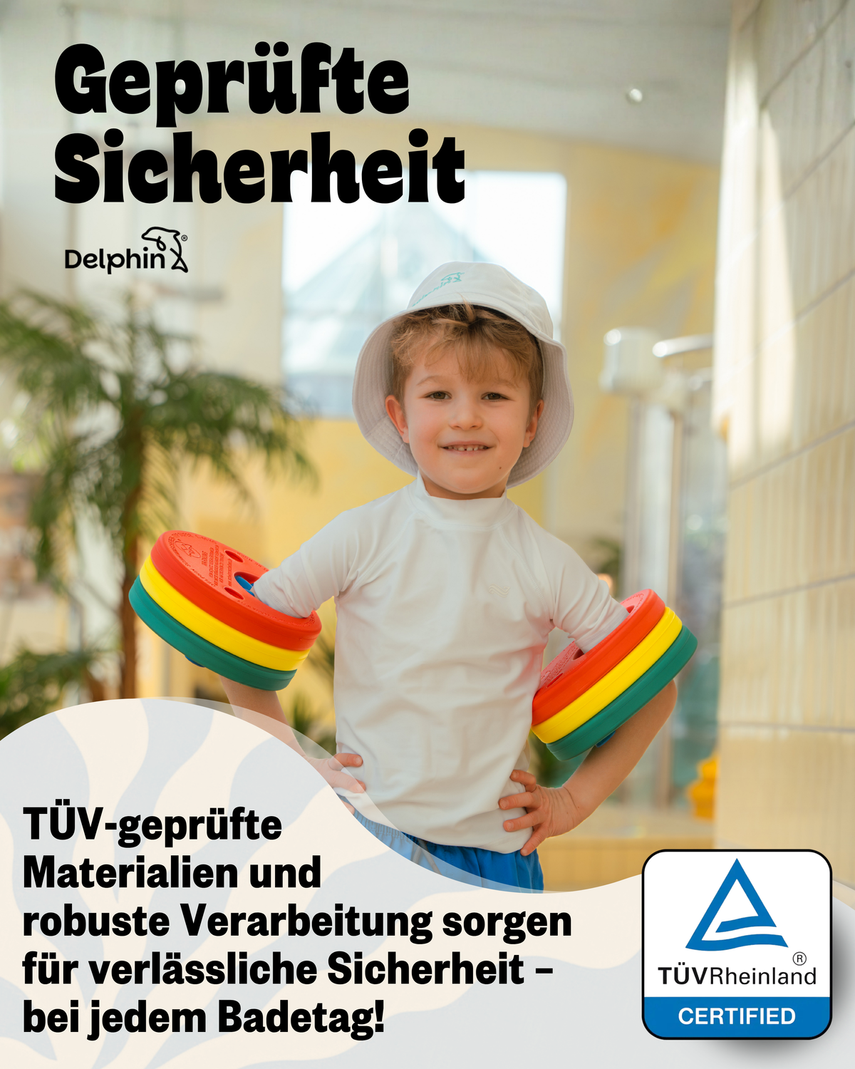 Original Delphin Schwimmscheiben Classic